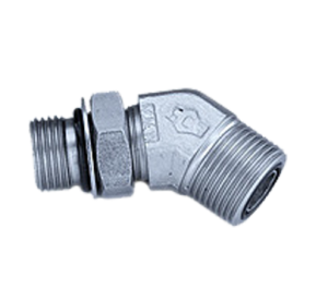 ORFS BSP 45° Elbow Adapters Supplier in Dubai | Centre Point Hydraulic